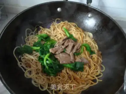 Make Pig liver noodles step 9
