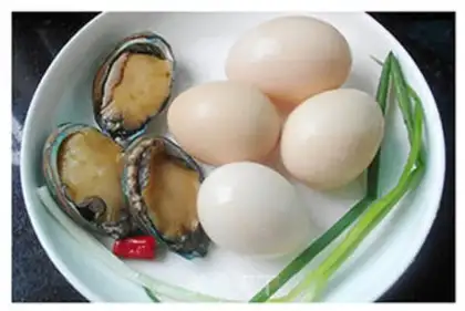 Make Abalone steamed eggs step 0