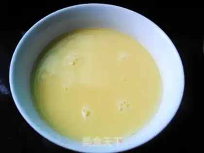 Make Abalone steamed eggs step 1
