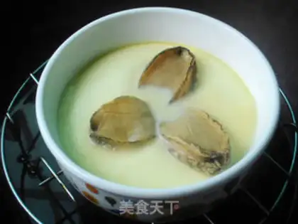 Make Abalone steamed eggs step 6