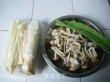 Make Lemon juice with mushrooms step 0