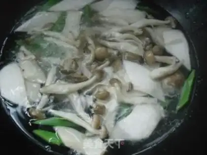Make Lemon juice with mushrooms step 4