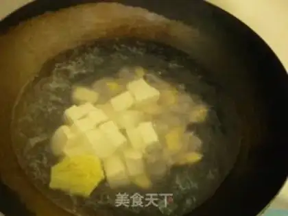 Make Tofu soup step 6