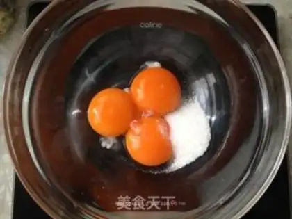 Make Cake roll step 1