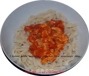 Make Tomato eggs, saliva step 9