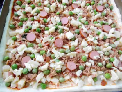 Make Tuna pizza step 9