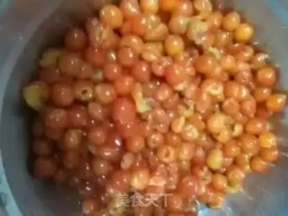 Make Secret cherry cream step 0
