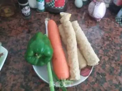 Make Pyramid carrots step 0