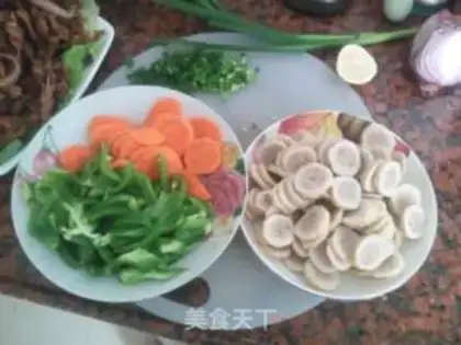 Make Pyramid carrots step 1