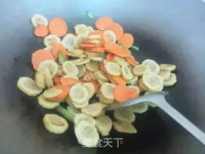 Make Pyramid carrots step 4