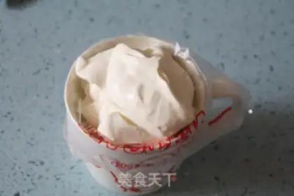 Make Cherry cream step 6