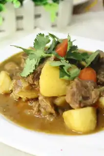 Make Curry potato stew step 8