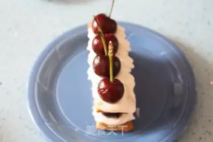Make Cherry cream step 10
