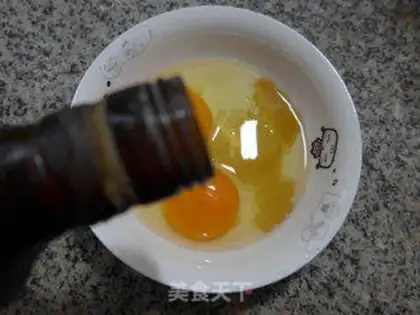 Make ♪ ♪ ♪ Open the fried eggs ♪ step 1