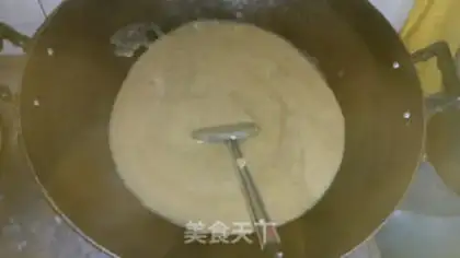 Make Scrambling tea and green bean sand step 6