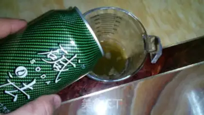 Make Tea honey soda step 2