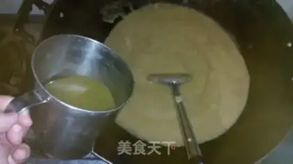 Make Scrambling tea and green bean sand step 7