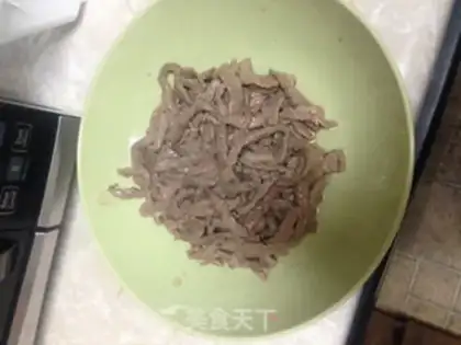 Make Pepper beef step 1
