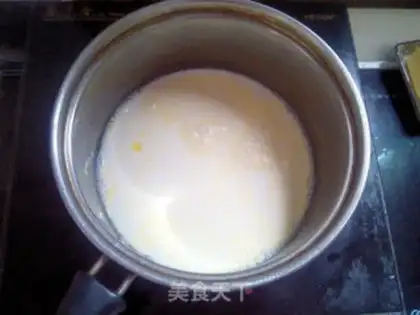 Make Strawberry caramel pudding step 3