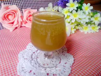 Make Tea honey soda step 5