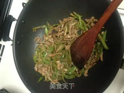 Make Pepper beef step 4