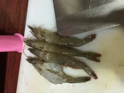 Make Crab-crayfish congee step 3