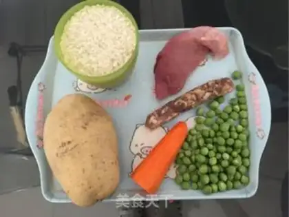 Make Potato rice step 0