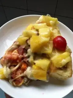 Make Pineapple pizza step 10