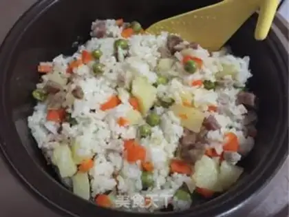 Make Potato rice step 10