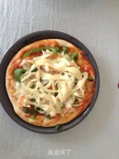 Make Shrimp pizza step 4