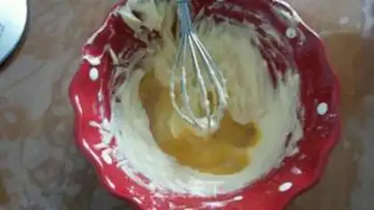 Make Chocolate doughnuts step 1