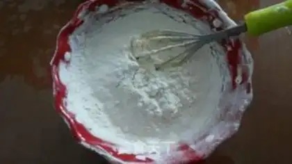 Make Chocolate doughnuts step 4