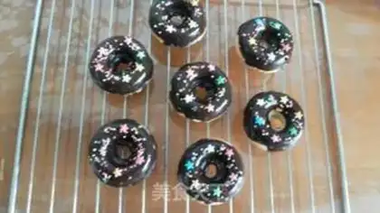 Make Chocolate doughnuts step 11