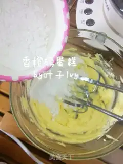 Make Classic orange pound cake step 2