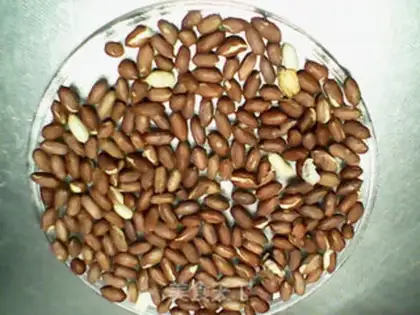 Make Microwave roasted peanut rice step 2