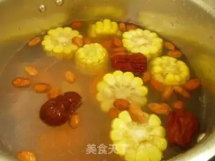 Make Carrot corn ribs soup step 3