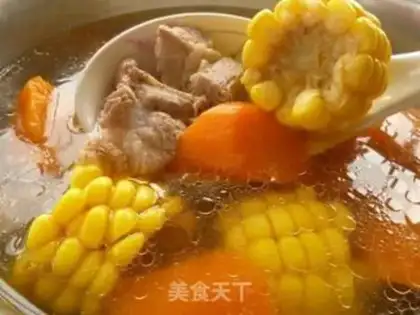 Make Carrot corn ribs soup step 5