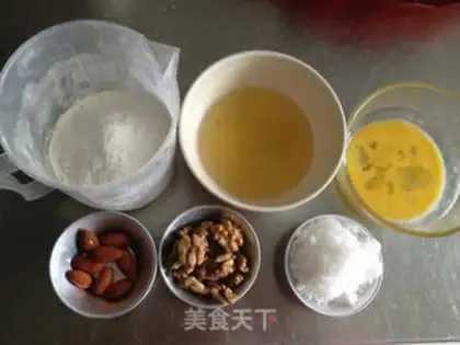 Make walnut almond step 0
