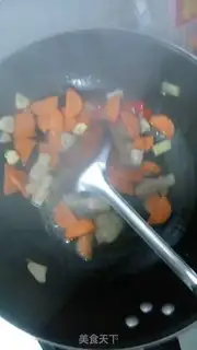 Make Delicious apricot mushrooms step 5