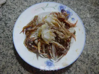 Make Fried crabs step 1