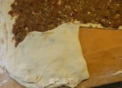 Make A thousand-storey beef cakes and sour sauce step 6