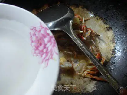 Make Fried crabs step 5