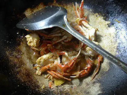 Make Fried crabs step 10
