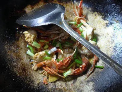 Make Fried crabs step 11