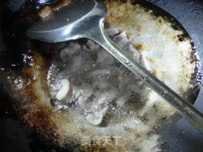 Make Pork and cabbage step 1
