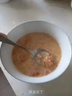 Make The baby feeds on tomato granular surfaces step 8