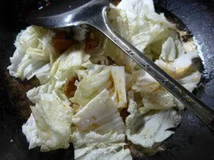 Make Pork and cabbage step 5