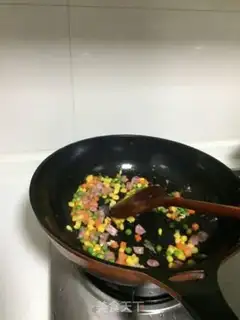 Make Nutritional fried rice step 3