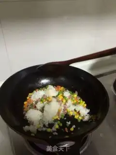 Make Nutritional fried rice step 7