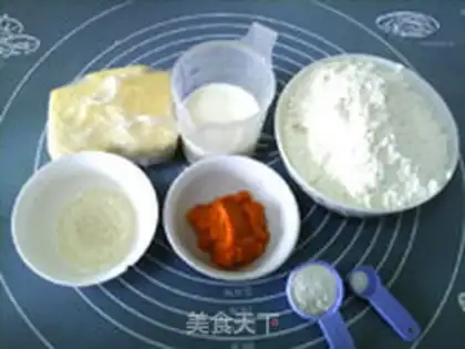 Make Pumpkin English teacake step 0